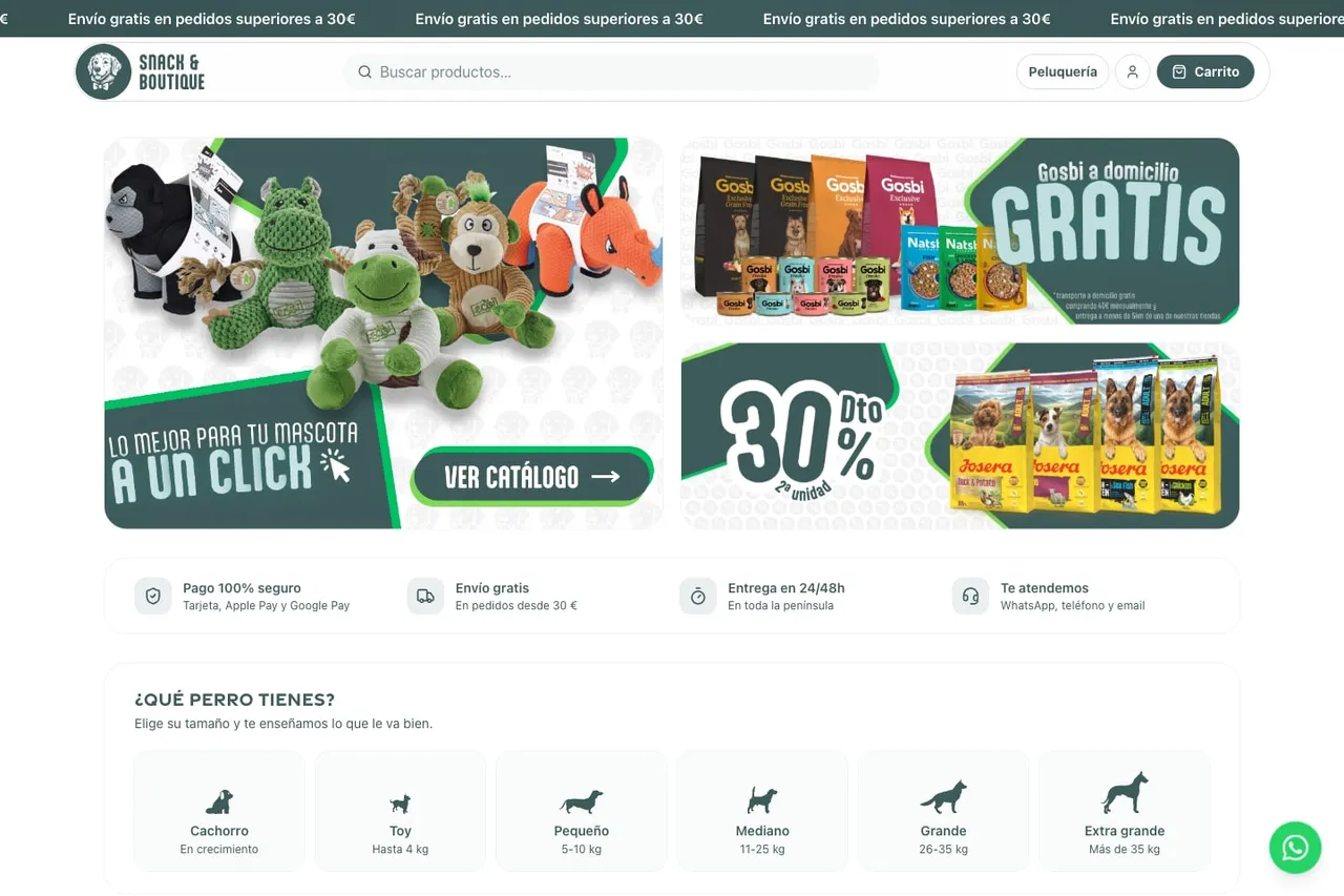 Tienda online Snack & Boutique de pelohocicopata.com